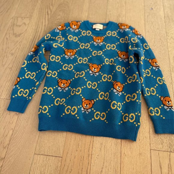 sweater gucci bear